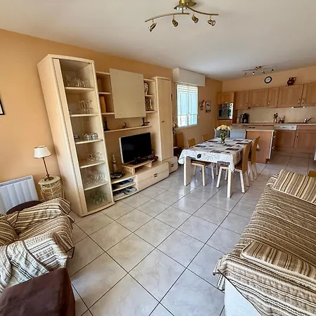 Appartement T3 Avec Terrasse Et Garage A 300 M De La Plage, Quartier Arago - Fr-1-92-582