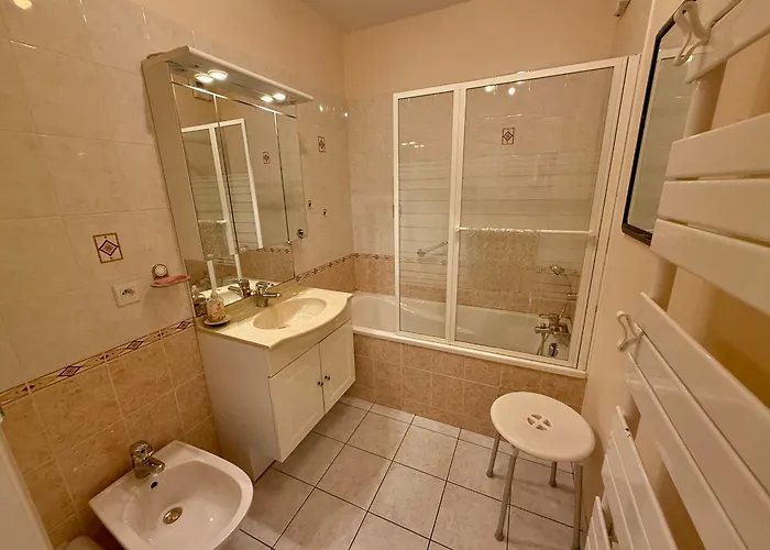 T3 Avec Terrasse Et Garage A 300 M De La Plage, Quartier Arago - Fr-1-92-582 *