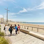 T3 Avec Terrasse Et Garage A 300 M De La Plage, Quartier Arago - Fr-1-92-582 公寓