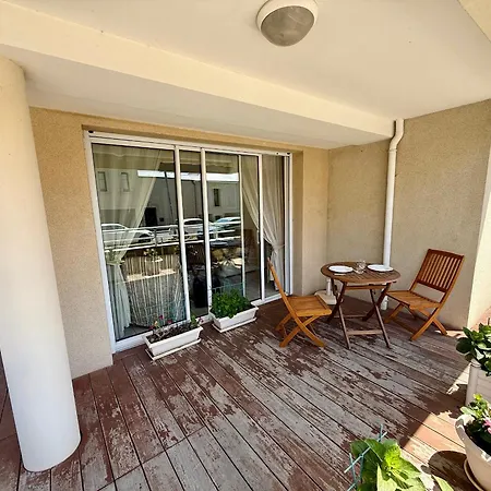 T3 Avec Terrasse Et Garage à 300 M De La Plage, Quartier Arago - Fr-1-92-582 Apartamento *