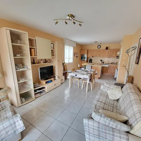 T3 Avec Terrasse Et Garage à 300 M De La Plage, Quartier Arago - Fr-1-92-582